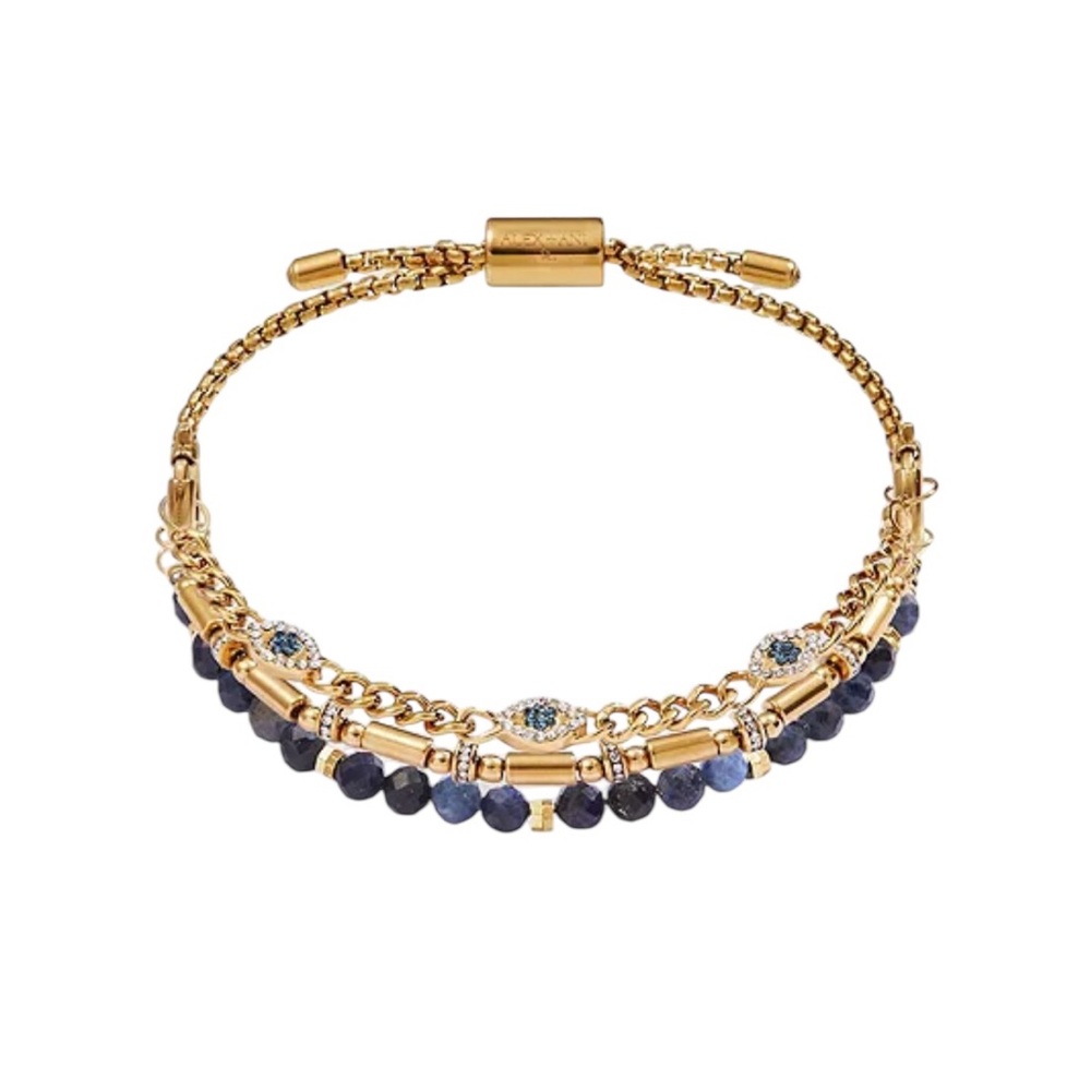 Alex and Ani Evil Eye Stranded Bracelet Set BNWT
